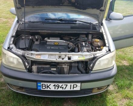 Сірий Опель Зафіра, об'ємом двигуна 2 л та пробігом 370 тис. км за 2500 $, фото 6 на Automoto.ua
