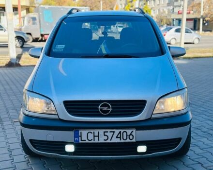 Серый Опель Зафира, объемом двигателя 1.9 л и пробегом 250 тыс. км за 2150 $, фото 5 на Automoto.ua