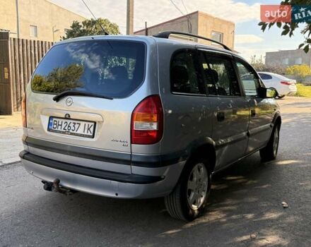 Серый Опель Зафира, объемом двигателя 1.8 л и пробегом 246 тыс. км за 5100 $, фото 7 на Automoto.ua