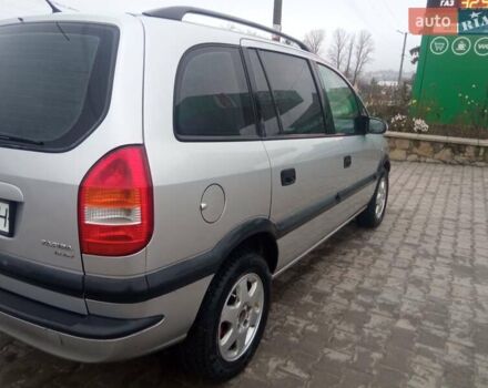 Серый Опель Зафира, объемом двигателя 1.8 л и пробегом 310 тыс. км за 3999 $, фото 7 на Automoto.ua