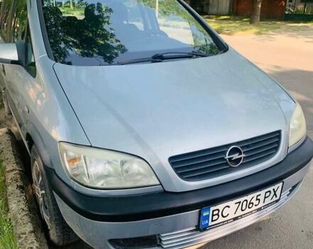Серый Опель Зафира, объемом двигателя 1.8 л и пробегом 285 тыс. км за 3140 $, фото 14 на Automoto.ua