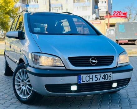 Серый Опель Зафира, объемом двигателя 1.9 л и пробегом 250 тыс. км за 2150 $, фото 4 на Automoto.ua