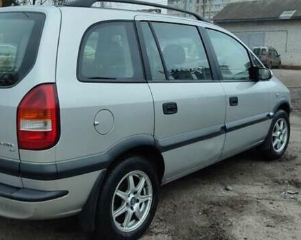 Сірий Опель Зафіра, об'ємом двигуна 1.8 л та пробігом 360 тис. км за 4300 $, фото 4 на Automoto.ua