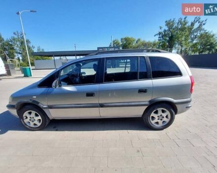 Серый Опель Зафира, объемом двигателя 1.8 л и пробегом 347 тыс. км за 3700 $, фото 2 на Automoto.ua