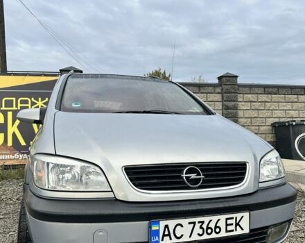 Сірий Опель Зафіра, об'ємом двигуна 1.8 л та пробігом 250 тис. км за 4849 $, фото 4 на Automoto.ua