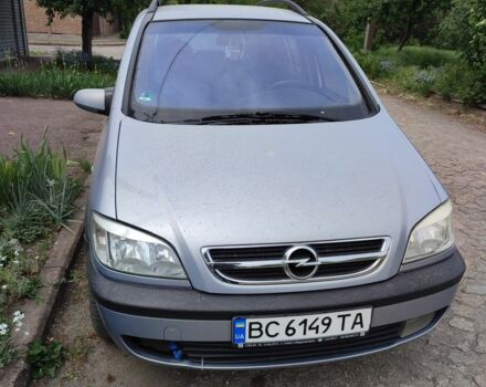 Сірий Опель Зафіра, об'ємом двигуна 2.2 л та пробігом 318 тис. км за 1800 $, фото 1 на Automoto.ua