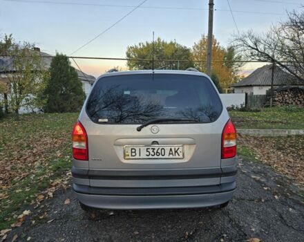 Серый Опель Зафира, объемом двигателя 1.8 л и пробегом 468 тыс. км за 3899 $, фото 5 на Automoto.ua