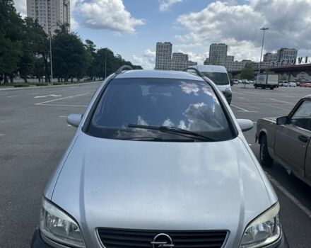 Серый Опель Зафира, объемом двигателя 2 л и пробегом 380 тыс. км за 1670 $, фото 7 на Automoto.ua