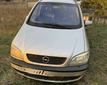 Серый Опель Зафира, объемом двигателя 2.2 л и пробегом 280 тыс. км за 2600 $, фото 6 на Automoto.ua