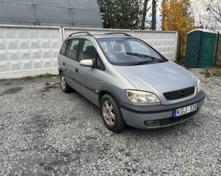 Серый Опель Зафира, объемом двигателя 1.8 л и пробегом 3 тыс. км за 1450 $, фото 4 на Automoto.ua