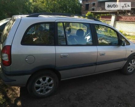 Сірий Опель Зафіра, об'ємом двигуна 2 л та пробігом 255 тис. км за 4499 $, фото 4 на Automoto.ua
