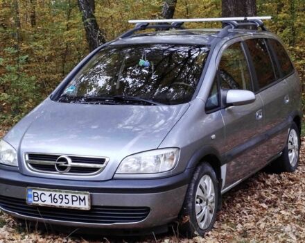 Серый Опель Зафира, объемом двигателя 1.8 л и пробегом 239 тыс. км за 4200 $, фото 23 на Automoto.ua