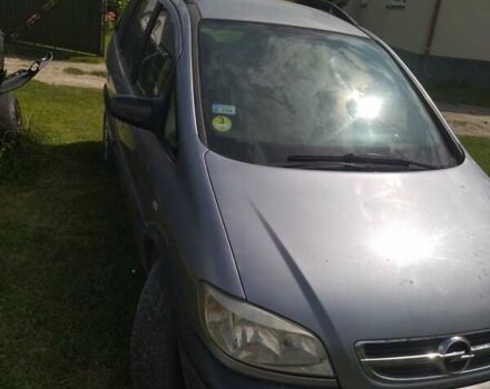 Сірий Опель Зафіра, об'ємом двигуна 2 л та пробігом 320 тис. км за 2300 $, фото 5 на Automoto.ua