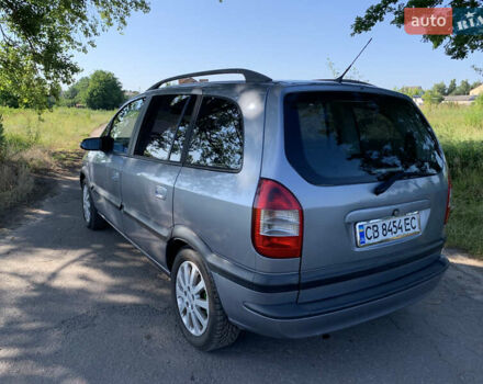 Серый Опель Зафира, объемом двигателя 1.6 л и пробегом 229 тыс. км за 4200 $, фото 5 на Automoto.ua