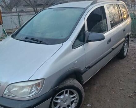 Сірий Опель Зафіра, об'ємом двигуна 2 л та пробігом 200 тис. км за 2650 $, фото 3 на Automoto.ua