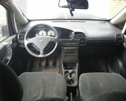 Сірий Опель Зафіра, об'ємом двигуна 2 л та пробігом 255 тис. км за 1000 $, фото 4 на Automoto.ua