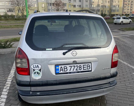 Серый Опель Зафира, объемом двигателя 2 л и пробегом 280 тыс. км за 3600 $, фото 4 на Automoto.ua