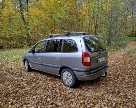 Серый Опель Зафира, объемом двигателя 1.8 л и пробегом 239 тыс. км за 4200 $, фото 5 на Automoto.ua