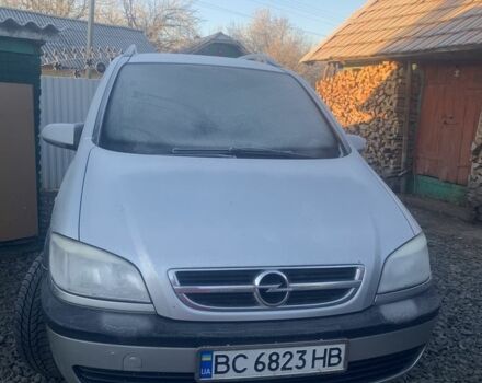 Серый Опель Зафира, объемом двигателя 1.8 л и пробегом 140 тыс. км за 3400 $, фото 5 на Automoto.ua