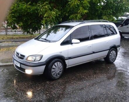 Серый Опель Зафира, объемом двигателя 2.2 л и пробегом 312 тыс. км за 3300 $, фото 2 на Automoto.ua