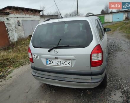 Серый Опель Зафира, объемом двигателя 1.8 л и пробегом 300 тыс. км за 2650 $, фото 5 на Automoto.ua