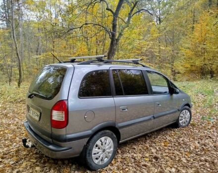 Серый Опель Зафира, объемом двигателя 1.8 л и пробегом 239 тыс. км за 4200 $, фото 6 на Automoto.ua