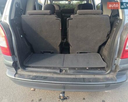 Сірий Опель Зафіра, об'ємом двигуна 1.6 л та пробігом 173 тис. км за 4100 $, фото 9 на Automoto.ua