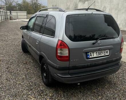 Сірий Опель Зафіра, об'ємом двигуна 2 л та пробігом 449 тис. км за 4300 $, фото 4 на Automoto.ua