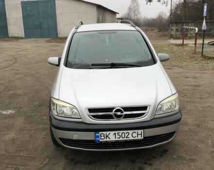 Сірий Опель Зафіра, об'ємом двигуна 2 л та пробігом 300 тис. км за 3450 $, фото 1 на Automoto.ua