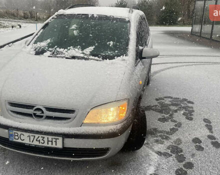 Сірий Опель Зафіра, об'ємом двигуна 2 л та пробігом 211 тис. км за 4300 $, фото 26 на Automoto.ua