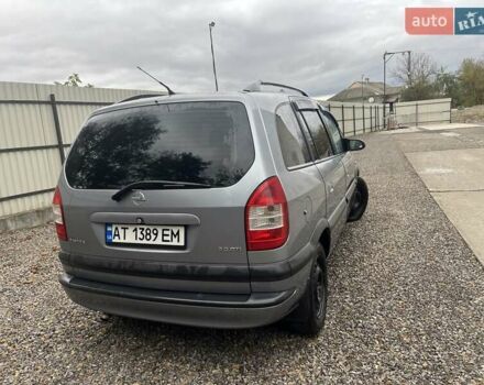 Сірий Опель Зафіра, об'ємом двигуна 2 л та пробігом 449 тис. км за 4300 $, фото 6 на Automoto.ua