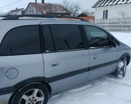 Серый Опель Зафира, объемом двигателя 2 л и пробегом 308 тыс. км за 3900 $, фото 5 на Automoto.ua