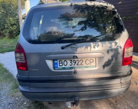 Серый Опель Зафира, объемом двигателя 2.2 л и пробегом 300 тыс. км за 2650 $, фото 4 на Automoto.ua