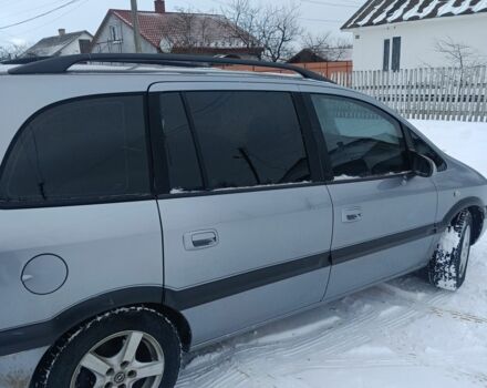 Серый Опель Зафира, объемом двигателя 2 л и пробегом 308 тыс. км за 3900 $, фото 4 на Automoto.ua