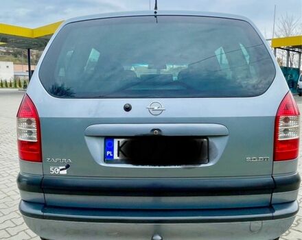Серый Опель Зафира, объемом двигателя 2 л и пробегом 310 тыс. км за 2150 $, фото 3 на Automoto.ua