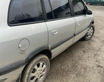 Серый Опель Зафира, объемом двигателя 2 л и пробегом 280 тыс. км за 850 $, фото 3 на Automoto.ua