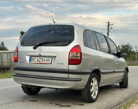 Серый Опель Зафира, объемом двигателя 2.2 л и пробегом 350 тыс. км за 3100 $, фото 3 на Automoto.ua