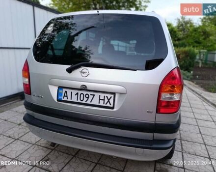Сірий Опель Зафіра, об'ємом двигуна 1.8 л та пробігом 252 тис. км за 4700 $, фото 13 на Automoto.ua