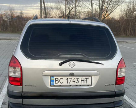 Сірий Опель Зафіра, об'ємом двигуна 2 л та пробігом 211 тис. км за 4300 $, фото 8 на Automoto.ua
