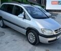 Серый Опель Зафира, объемом двигателя 2.17 л и пробегом 389 тыс. км за 3300 $, фото 1 на Automoto.ua