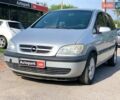 Серый Опель Зафира, объемом двигателя 1.6 л и пробегом 242 тыс. км за 3990 $, фото 1 на Automoto.ua
