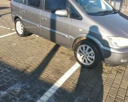 Серый Опель Зафира, объемом двигателя 1.8 л и пробегом 260 тыс. км за 5000 $, фото 20 на Automoto.ua