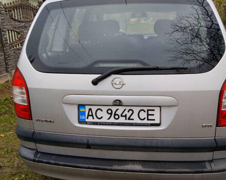 Серый Опель Зафира, объемом двигателя 2.2 л и пробегом 280 тыс. км за 4700 $, фото 9 на Automoto.ua