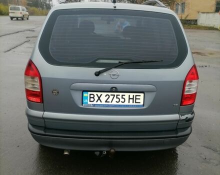 Серый Опель Зафира, объемом двигателя 1.8 л и пробегом 250 тыс. км за 3500 $, фото 1 на Automoto.ua