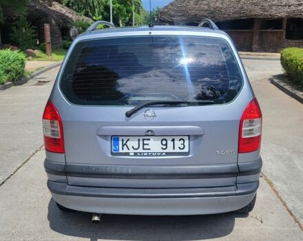 Серый Опель Зафира, объемом двигателя 2 л и пробегом 270 тыс. км за 3000 $, фото 2 на Automoto.ua