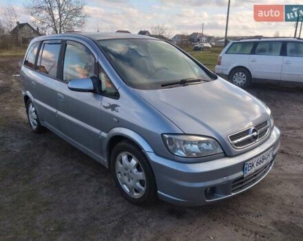 Сірий Опель Зафіра, об'ємом двигуна 2.17 л та пробігом 203 тис. км за 4200 $, фото 1 на Automoto.ua
