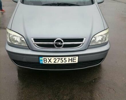 Серый Опель Зафира, объемом двигателя 1.8 л и пробегом 250 тыс. км за 3500 $, фото 3 на Automoto.ua