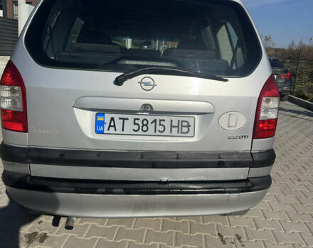 Серый Опель Зафира, объемом двигателя 2.17 л и пробегом 360 тыс. км за 2999 $, фото 7 на Automoto.ua