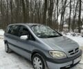 Серый Опель Зафира, объемом двигателя 2 л и пробегом 380 тыс. км за 1750 $, фото 1 на Automoto.ua