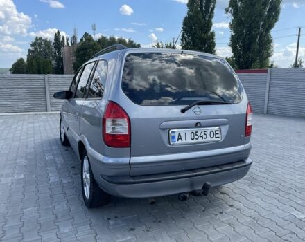 Серый Опель Зафира, объемом двигателя 1.6 л и пробегом 288 тыс. км за 3700 $, фото 3 на Automoto.ua